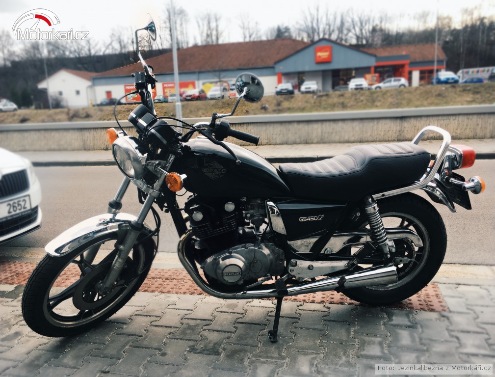 Suzuki GS 450 L uživatele Jezinkalibezna Motorkáři.cz